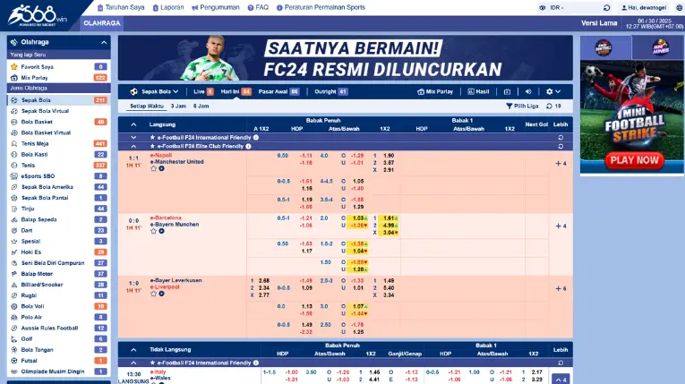 Dewalive Sportsbook Asset